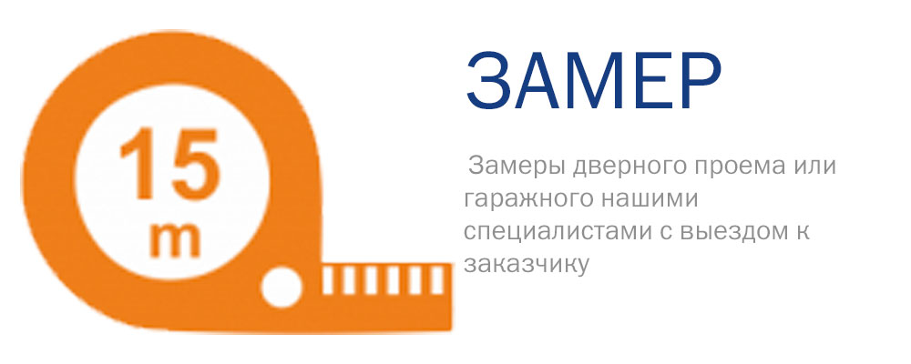 Услуги по замеру дверного проема при заказе Входных или Межкомнатных дверей